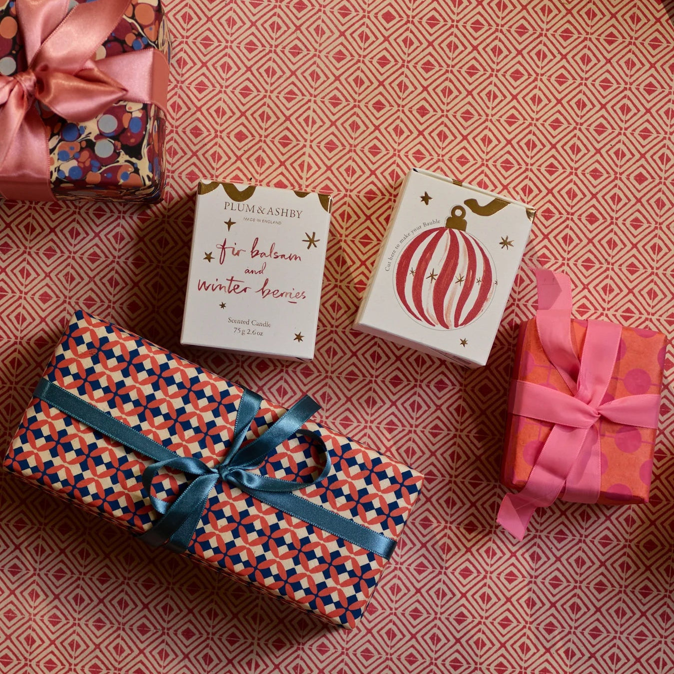 Plum & Ashby Fir Balsam & Winter Berries Votive Candle