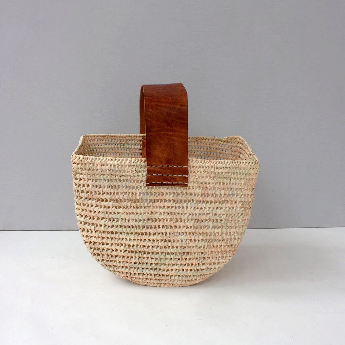 Half Moon Basket Bag