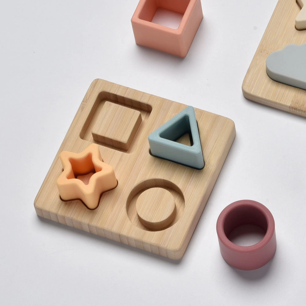 Silicone Shape Matching Puzzle