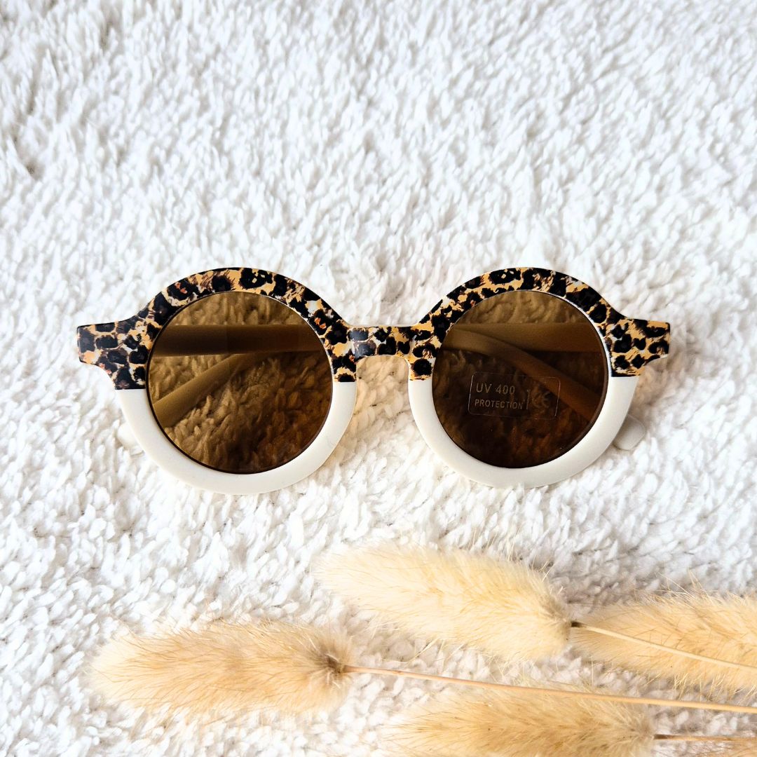 Children's Leopard Print Sunglasses