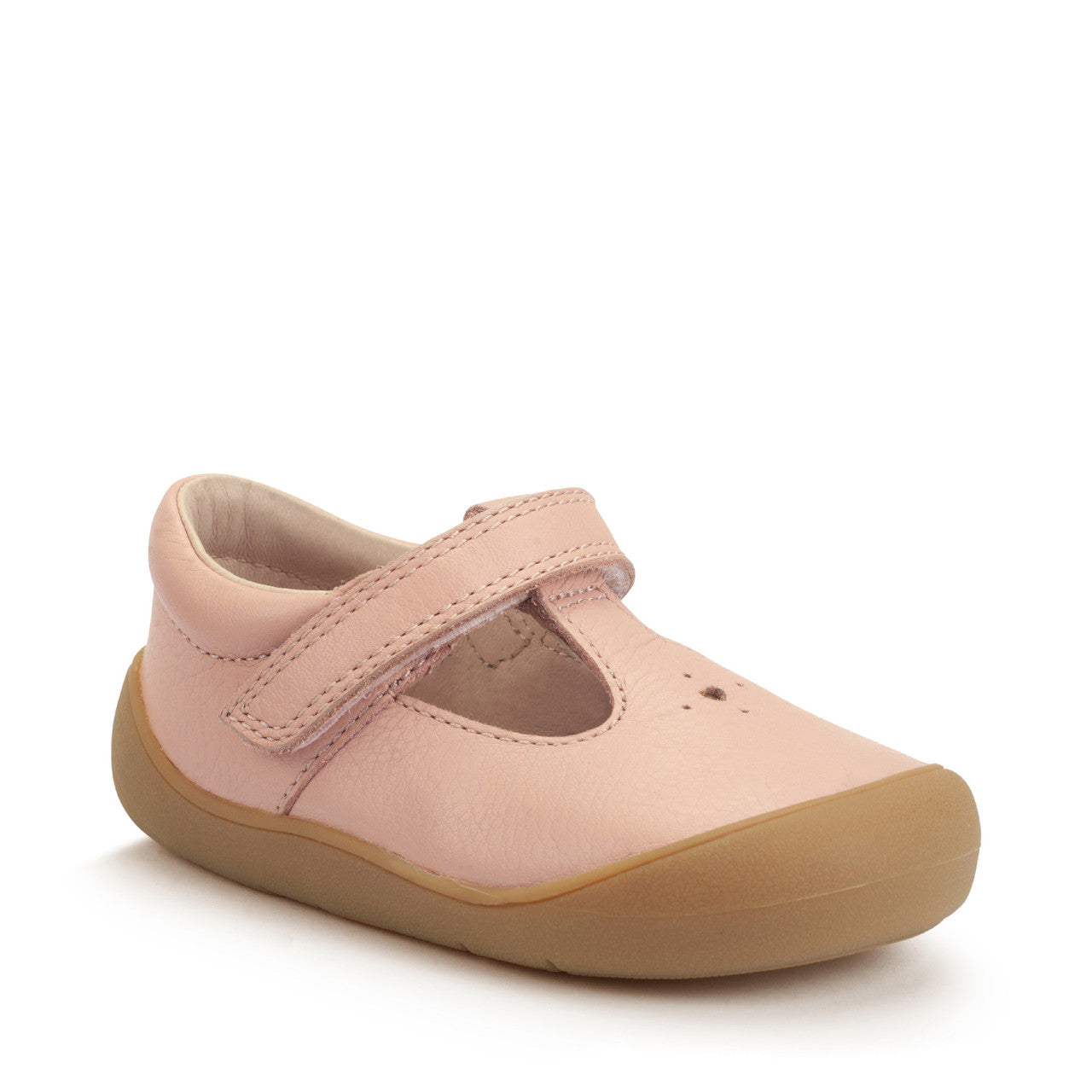 Start Rite Charms Leather Heart Shoe