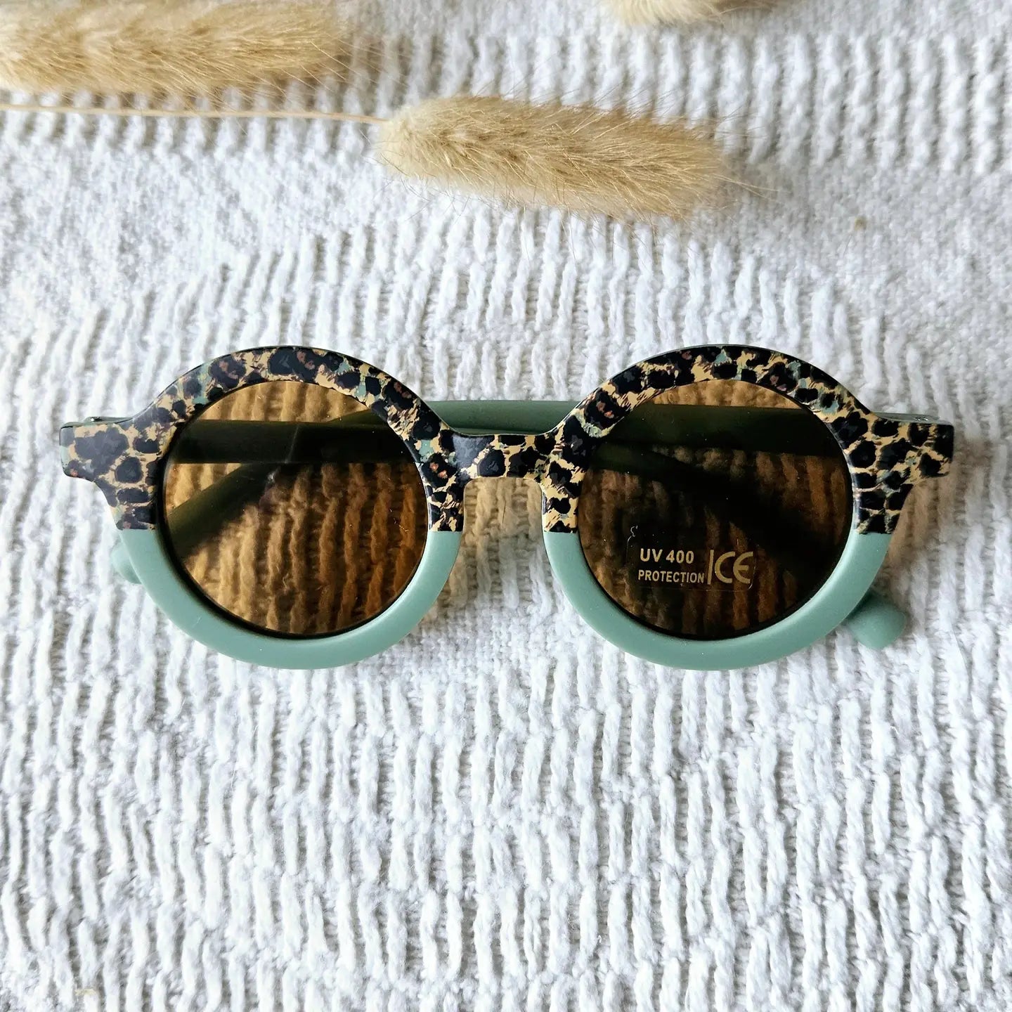 Children's Leopard Print Sunglasses
