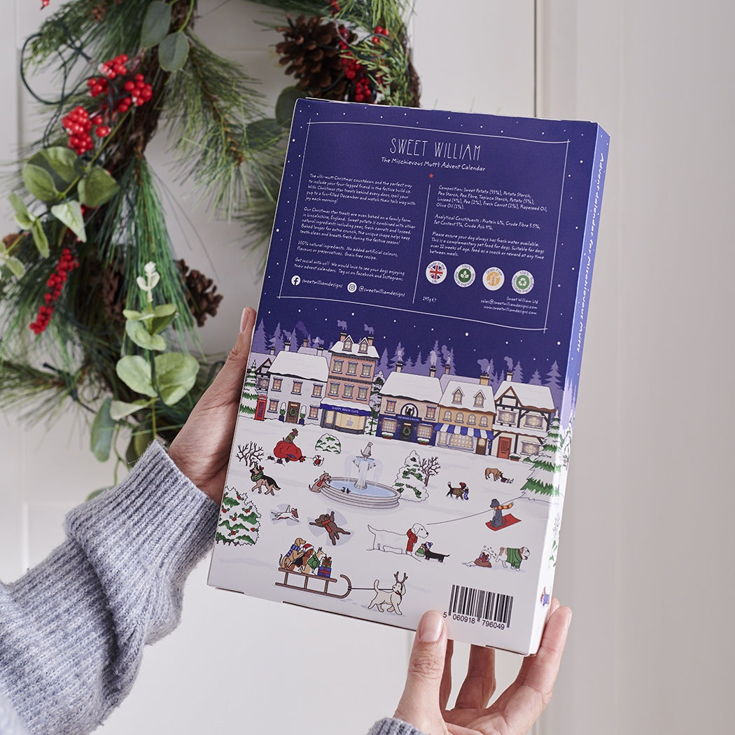 Sweet William Mischievous Mutts Dog Advent Calendar
