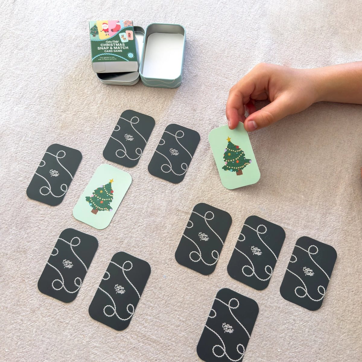 Christmas Snap & Match Card Game
