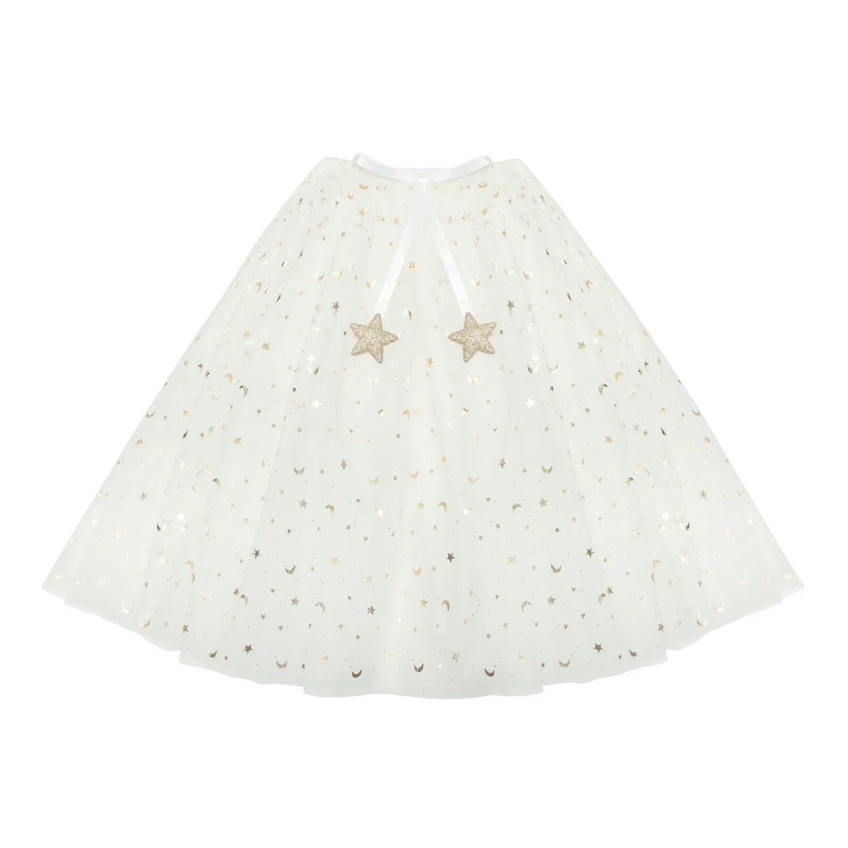 Mimi & Lula White & Gold Angel Tutu Skirt