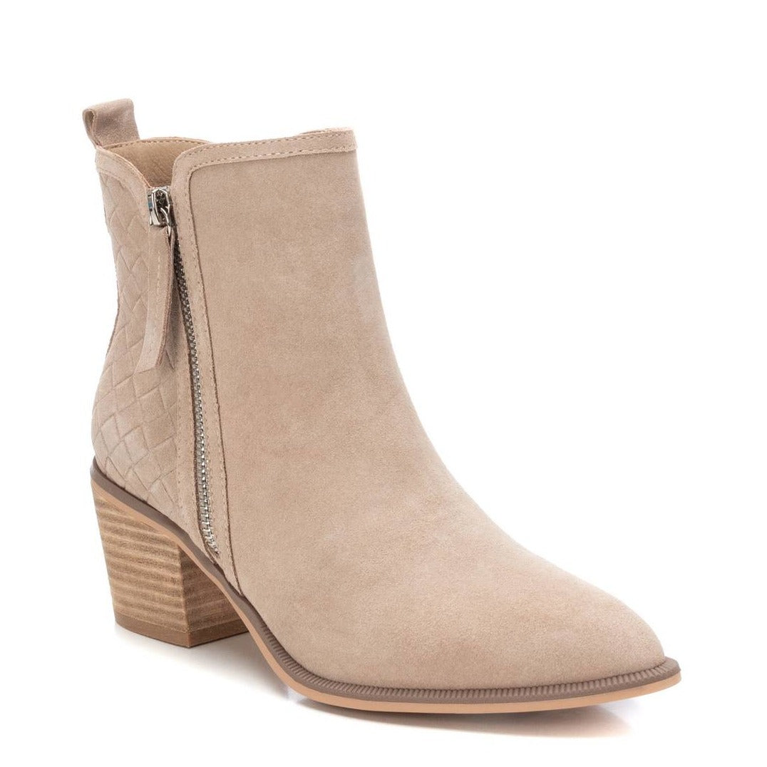 Carmela Ice Leather Ankle Boots