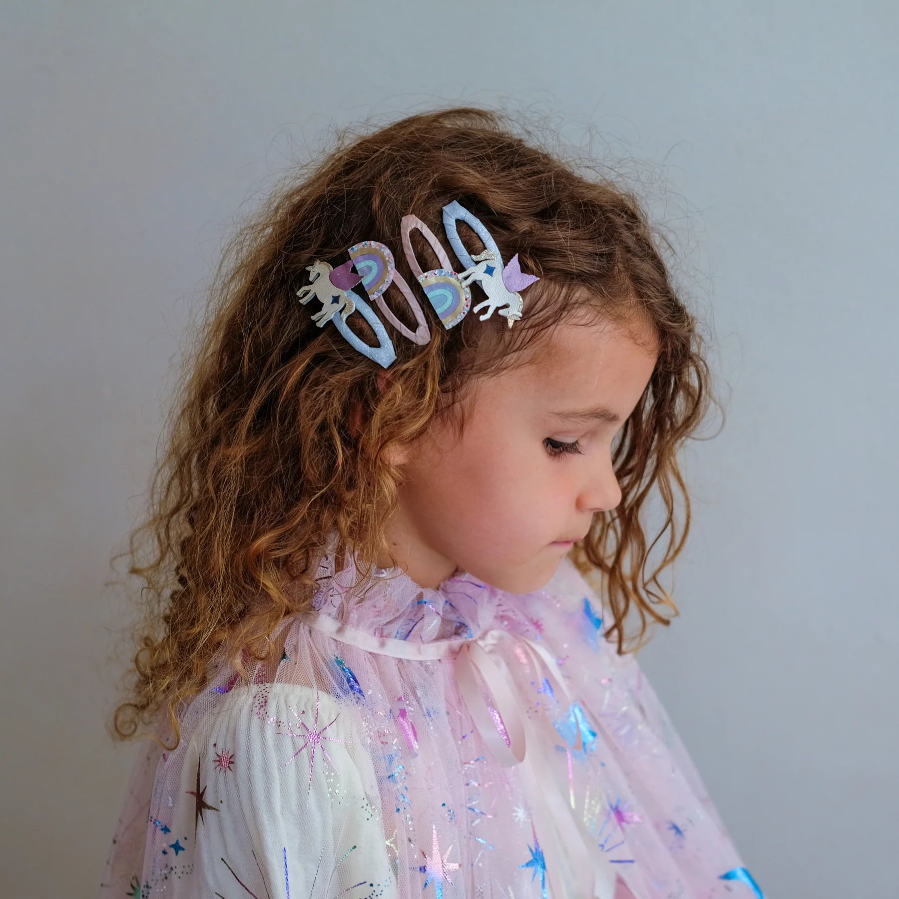 Mimi & Lula Unicorn & Rainbow Hair Clips