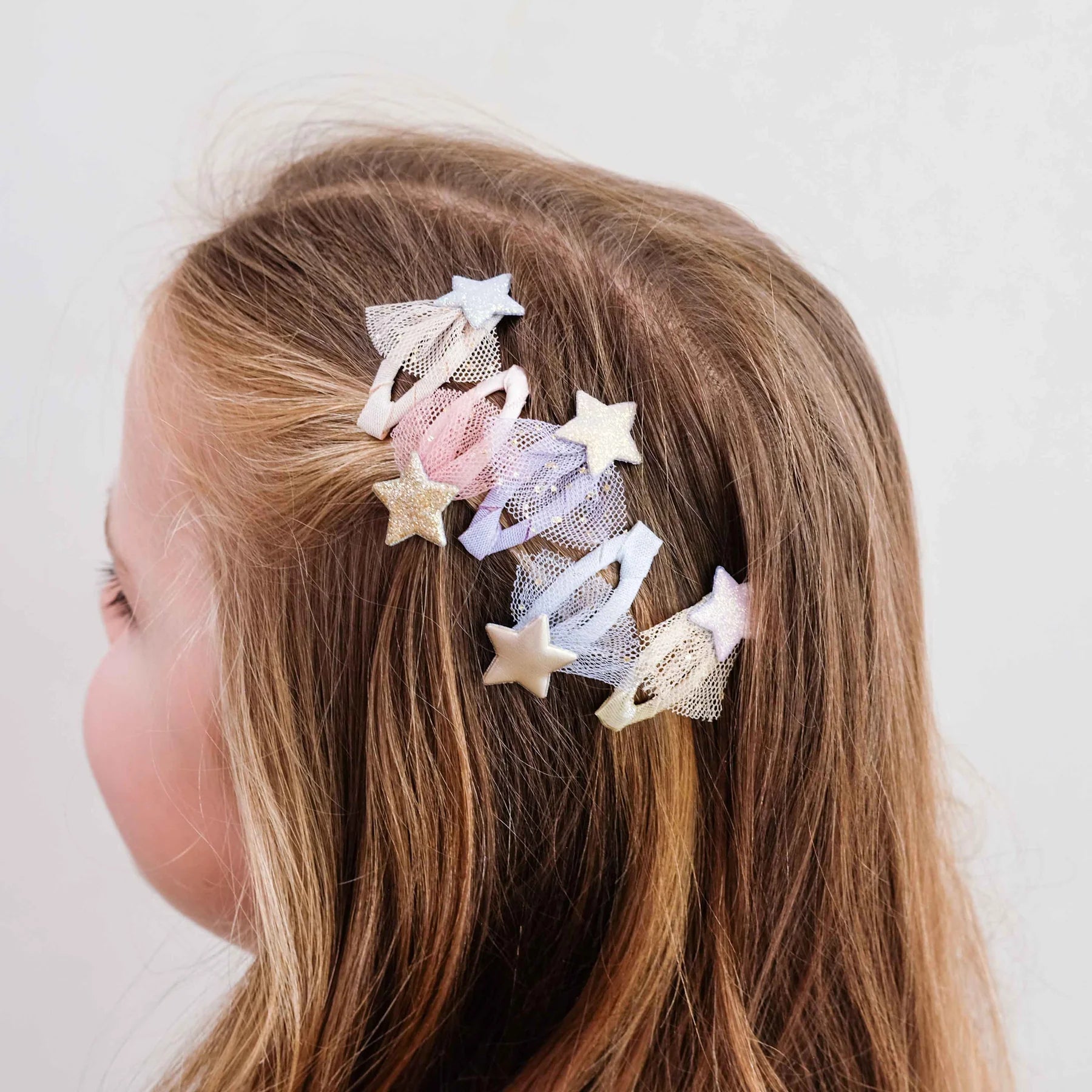 Mimi & Lula Tulle Star Mini Hair Clips