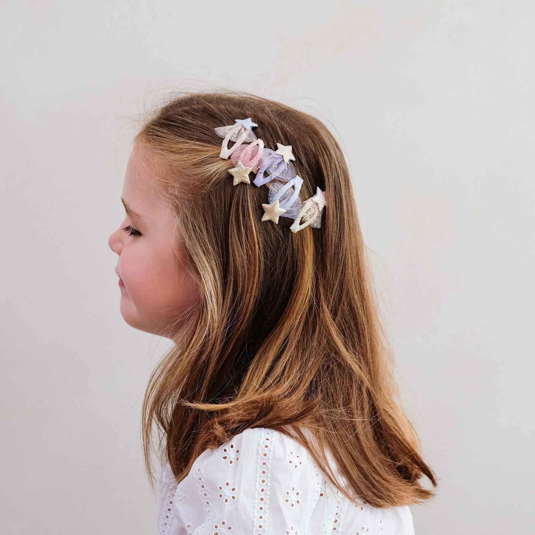 Mimi & Lula Tulle Star Mini Hair Clips
