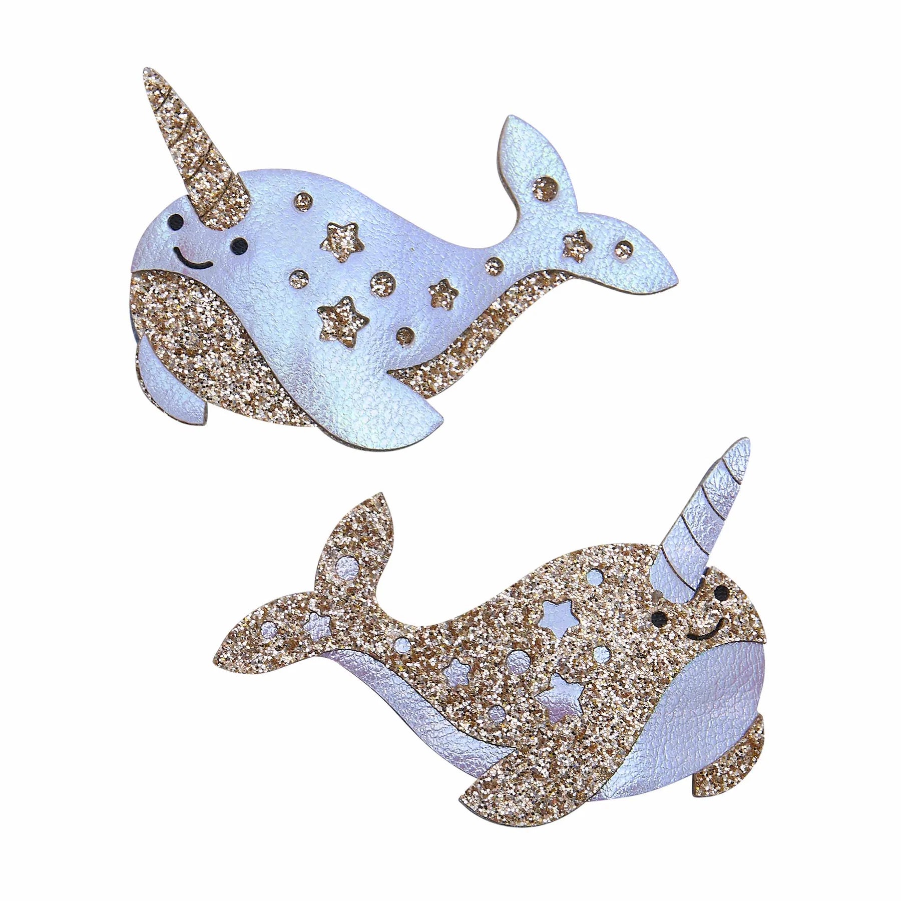 Mimi & Lula Magical Narwhal Hair Clips