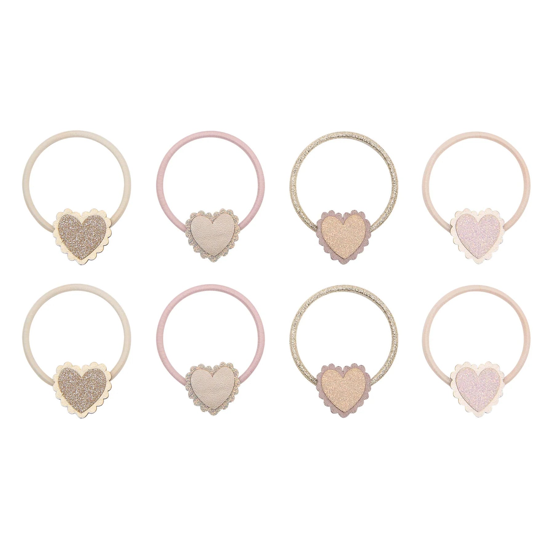 Mimi & Lula Scallop Heart Hair Ties