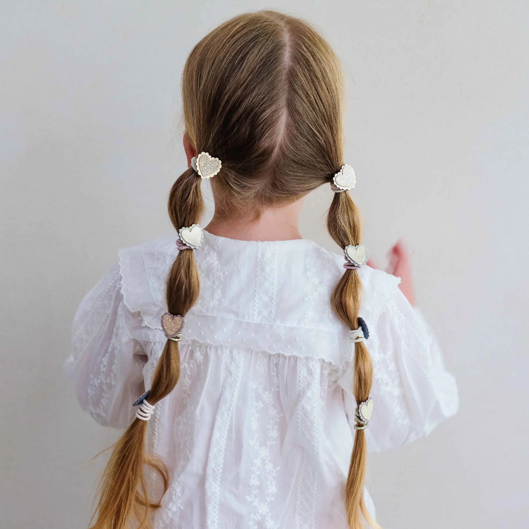 Mimi & Lula Scallop Heart Hair Ties