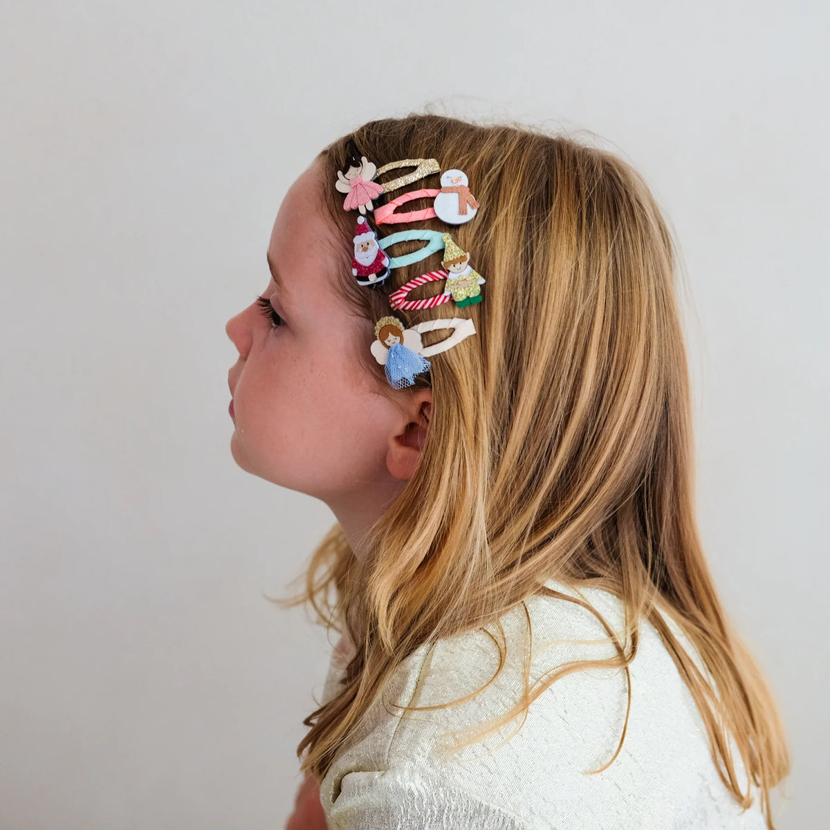 Mimi & Lula Cute Christmas Character Mini Hair Clips