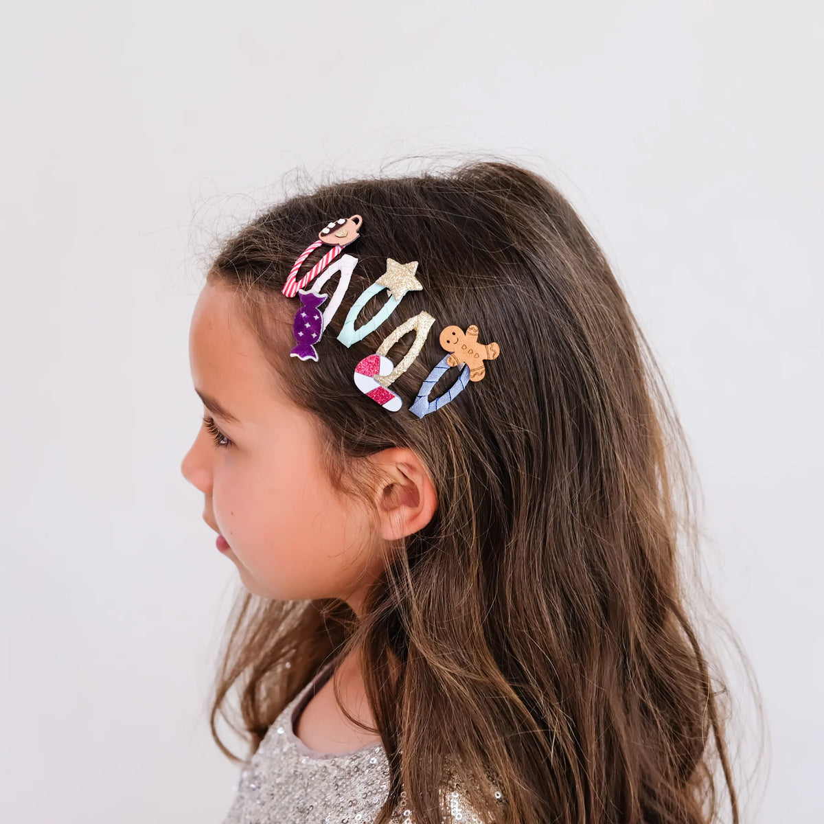 Mimi & Lula Cosy Christmas Food Mini Hair Clips