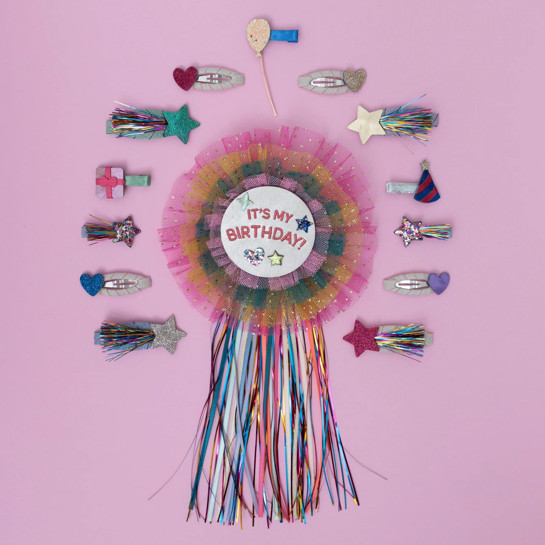 Mimi & Lula 'Diva Wow' Birthday Rosette Badge