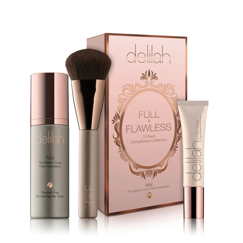 Delilah Cosmetics - Full & Flawless 3 Piece Complexion Collection