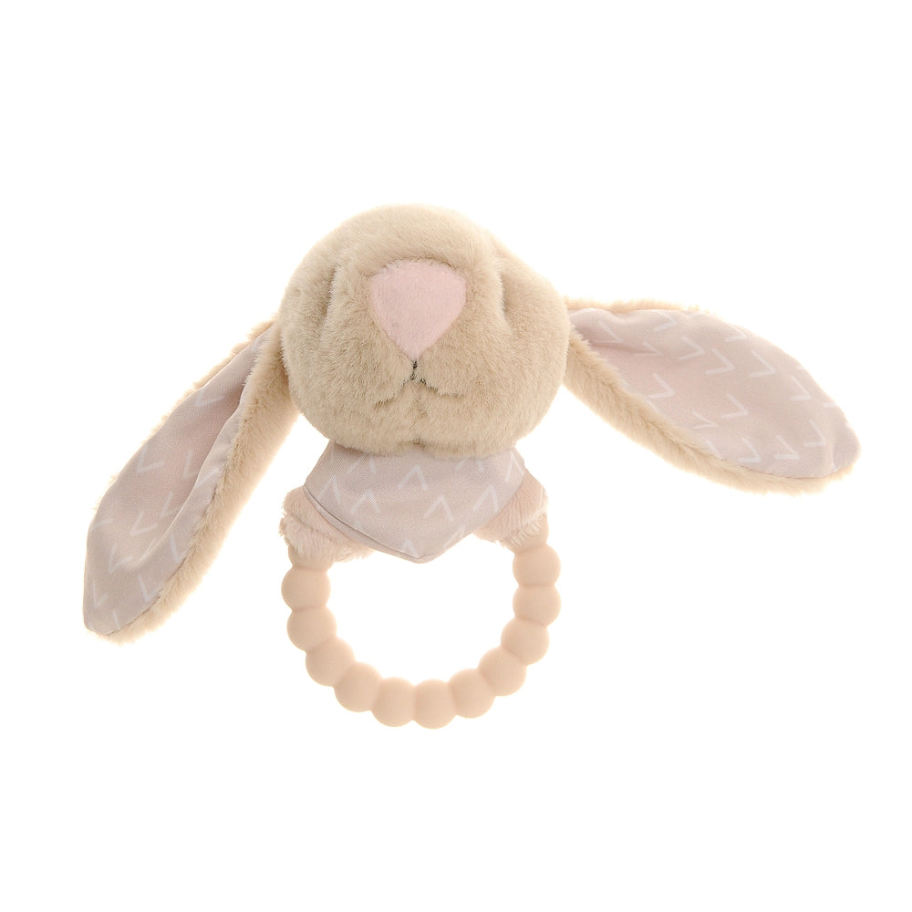 Plush Bunny Baby Rattle