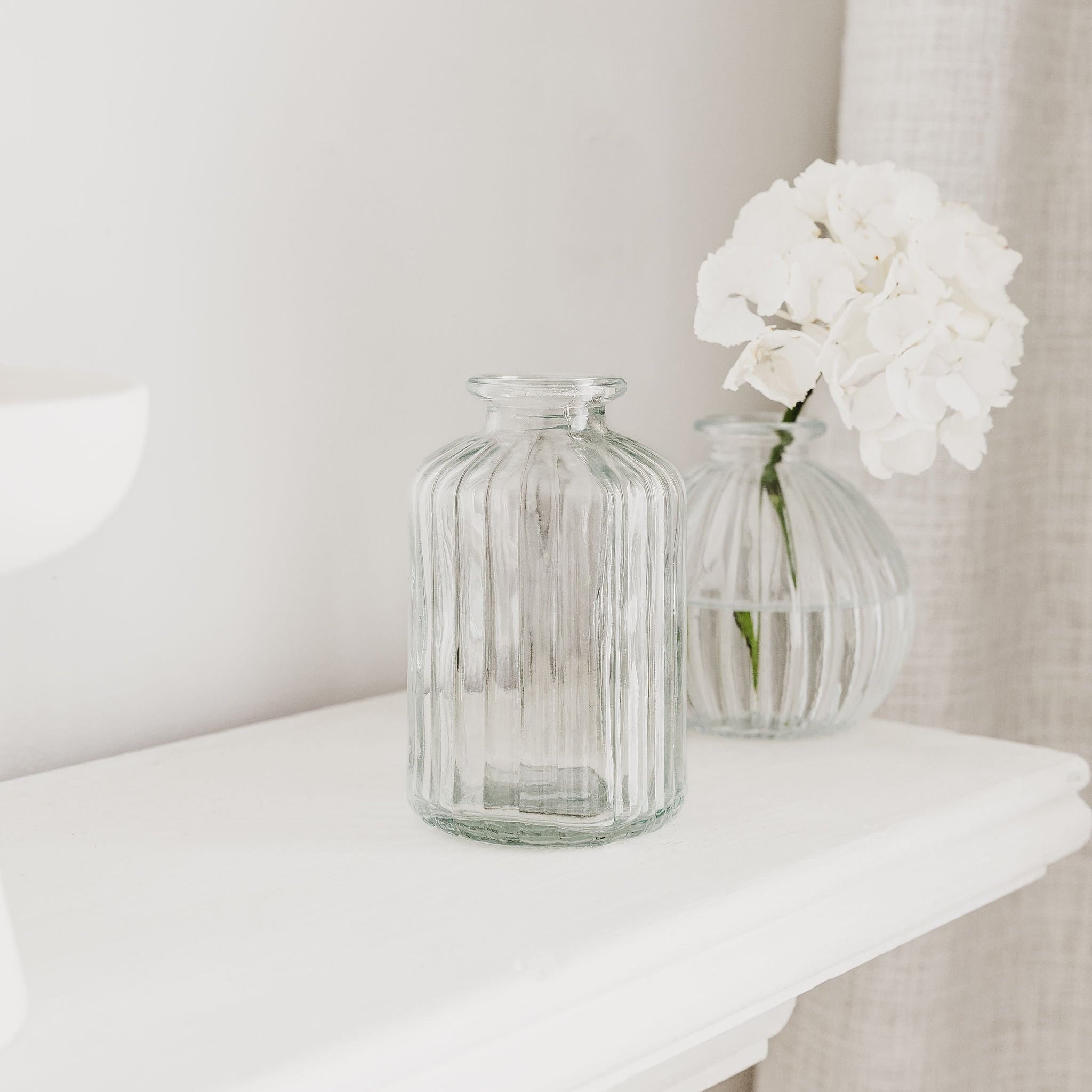 Clear Round Jive Vase