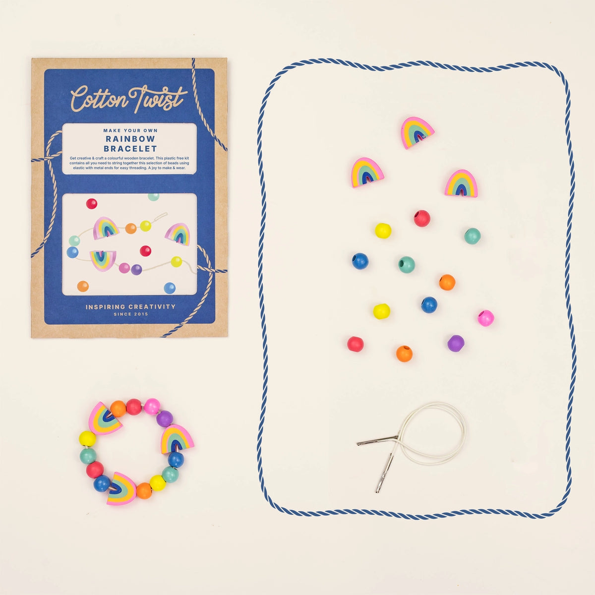 Make Your Own Rainbow Bracelet
