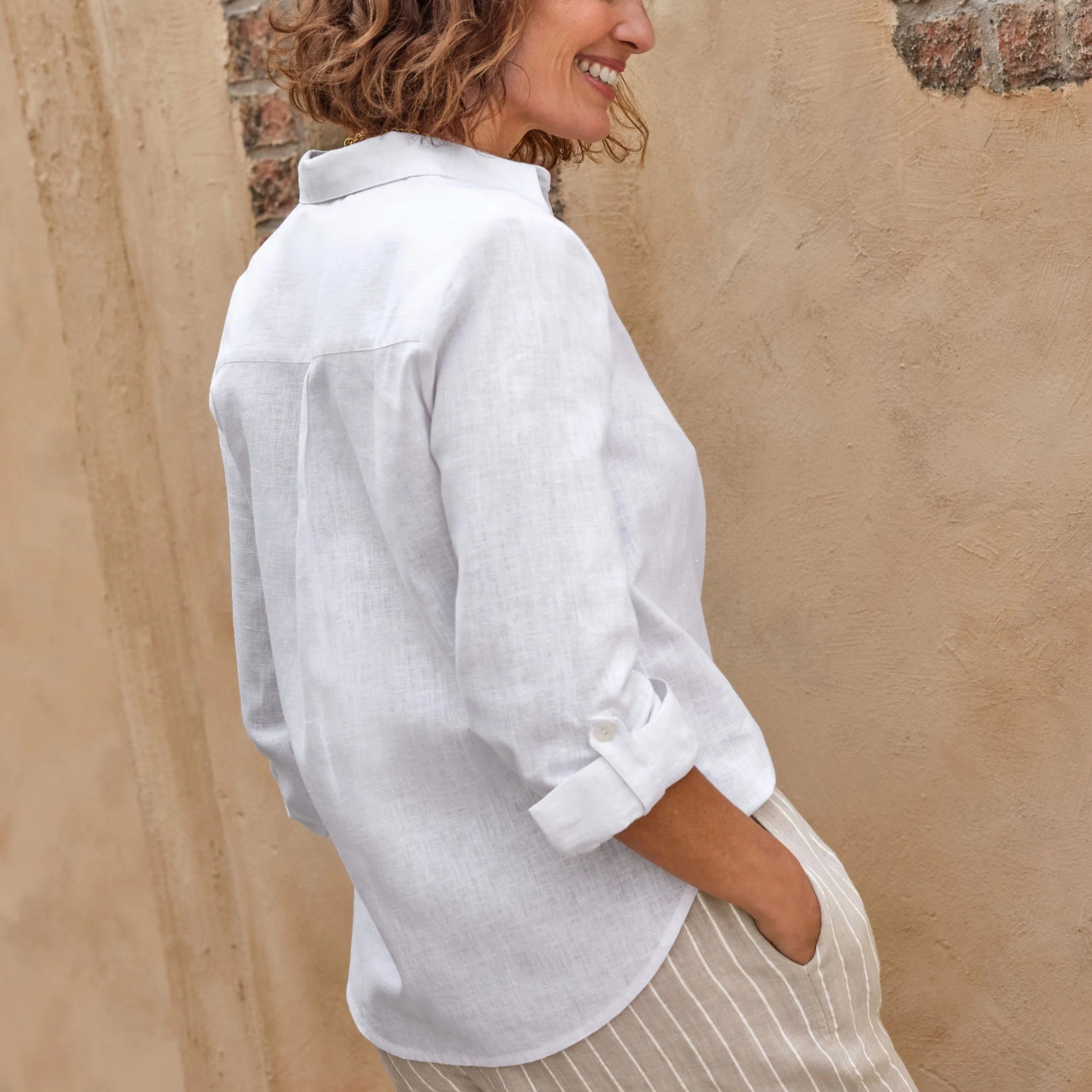 Woolovers - Classic Linen Blend Shirt