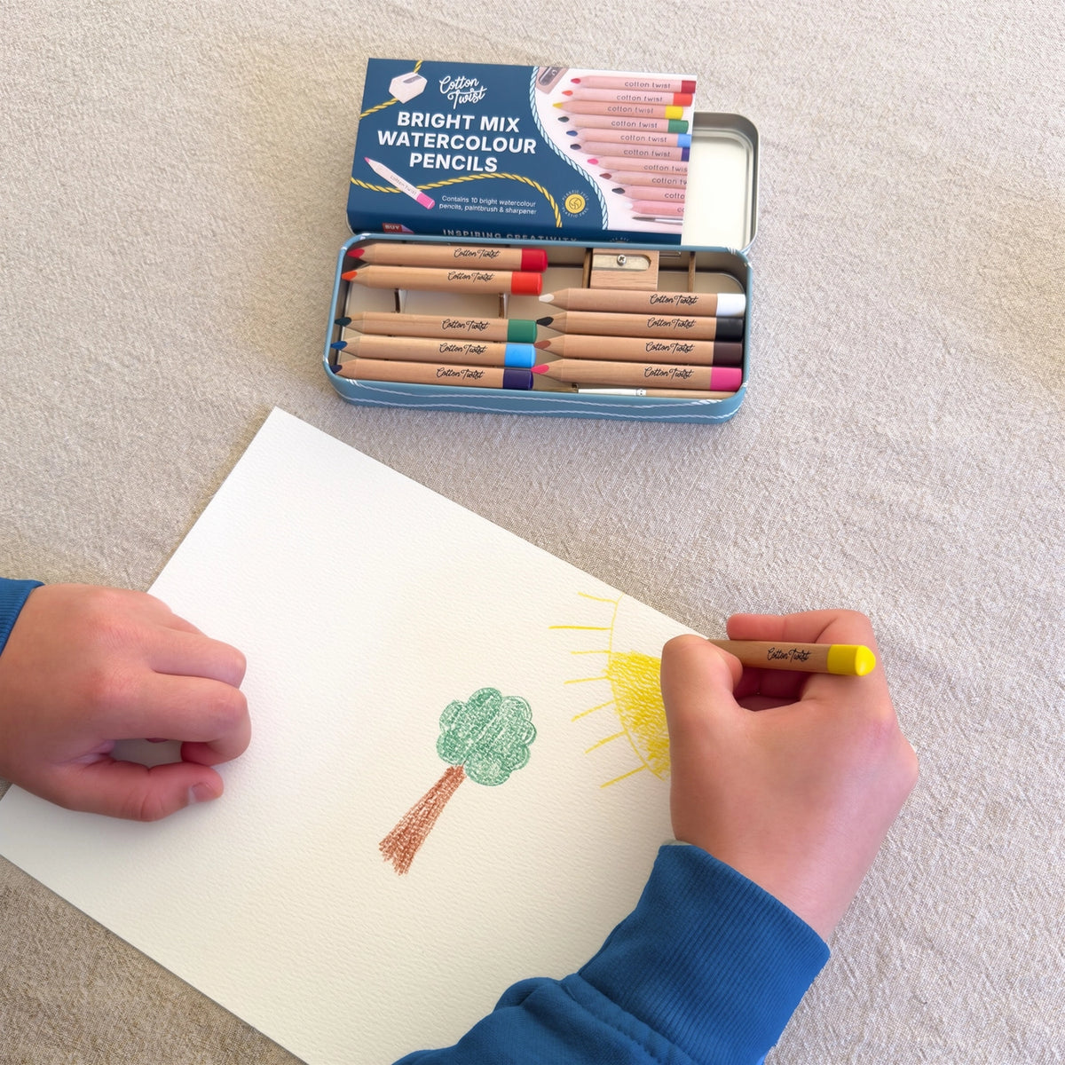 Bright Mix Watercolour Pencils Set