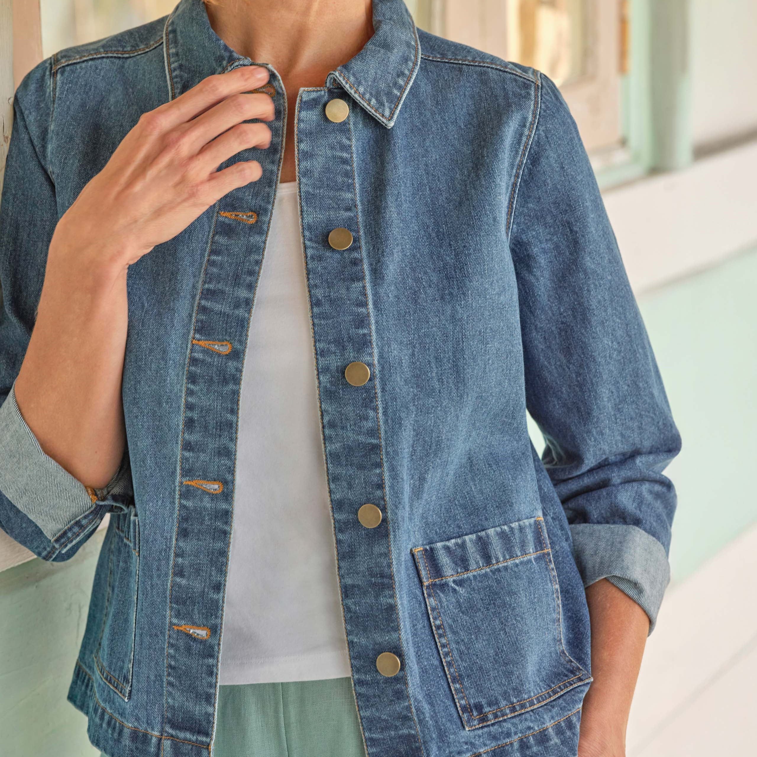 Woolovers - Cotton Denim Jacket