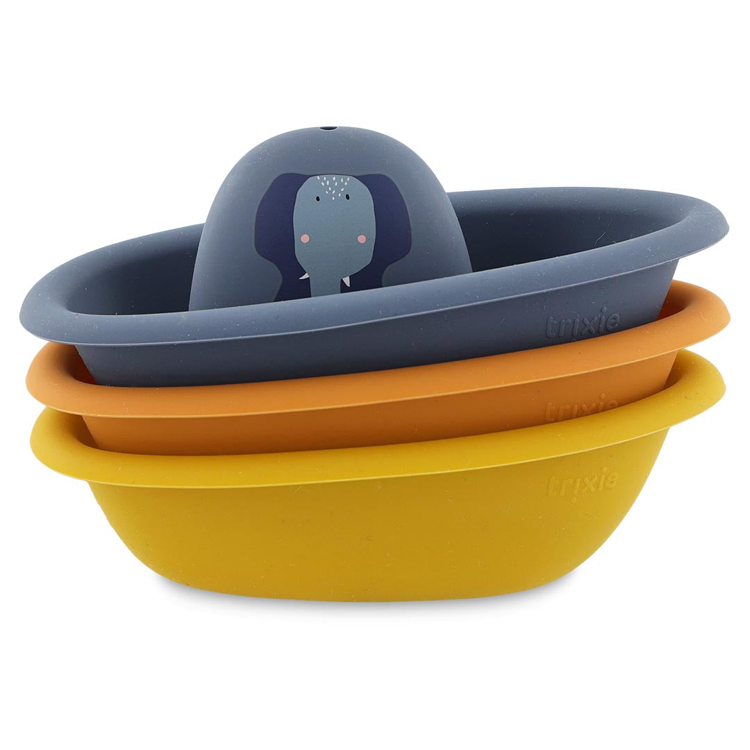 Stackable Boats Bath Toy (3 Piece Set)