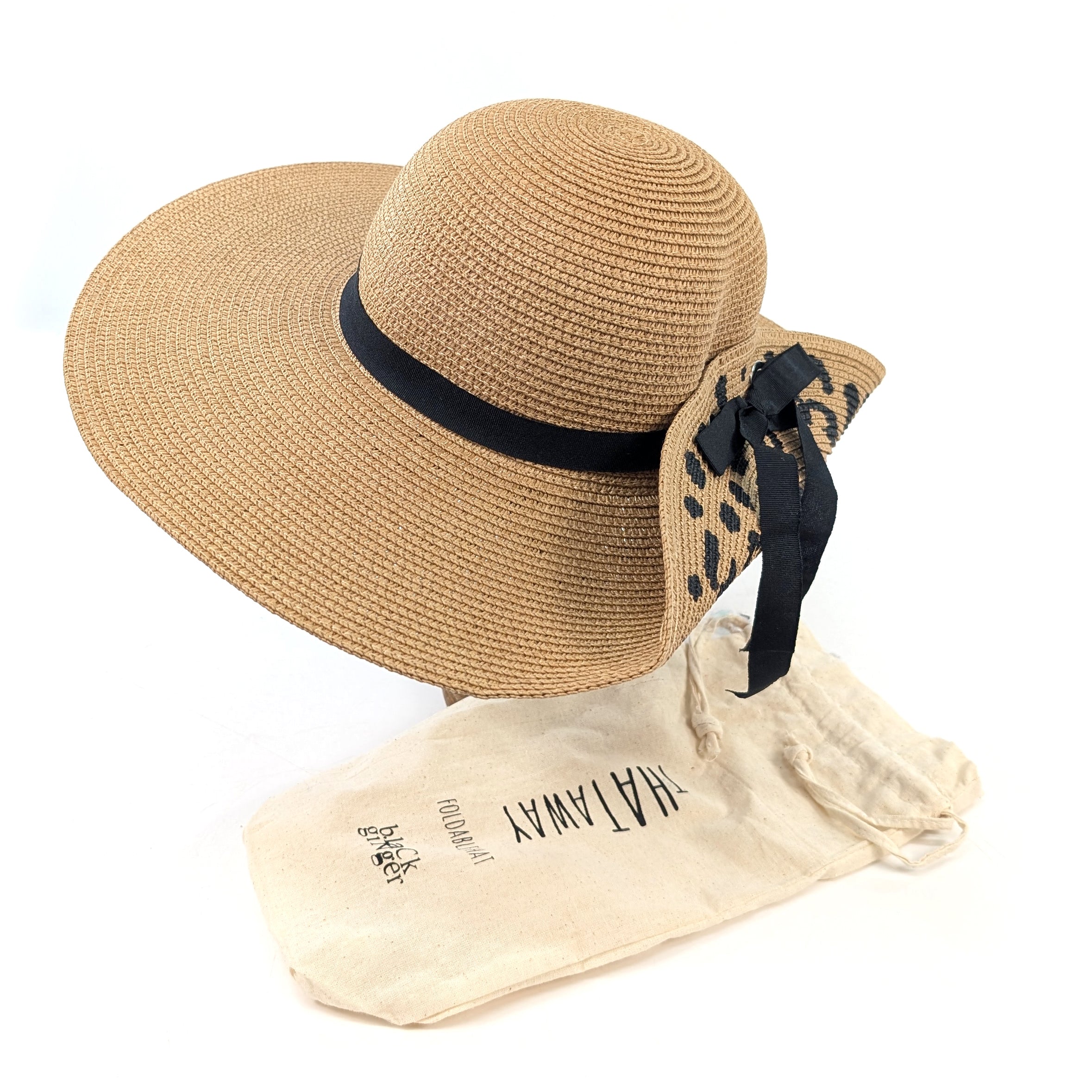 Fold Up Animal Print Foldable Hat