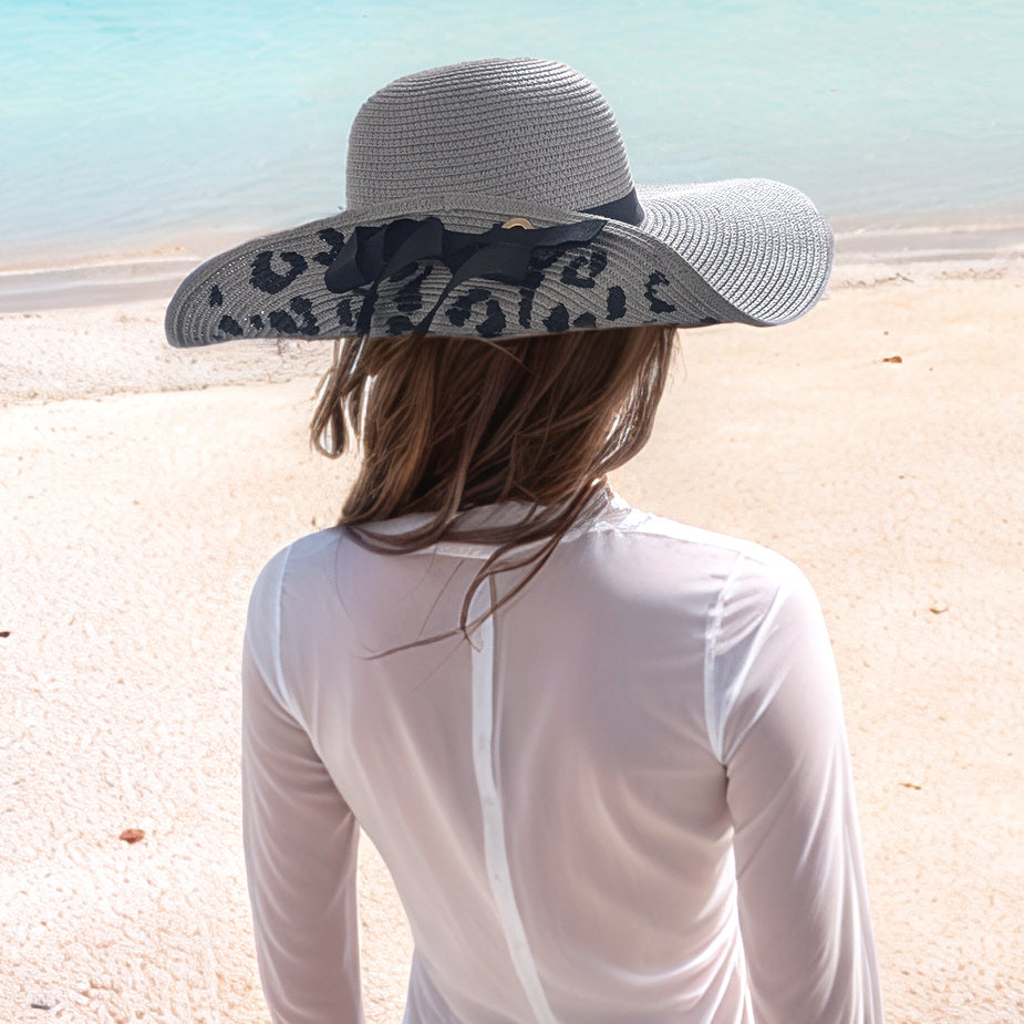 Fold Up Animal Print Foldable Hat