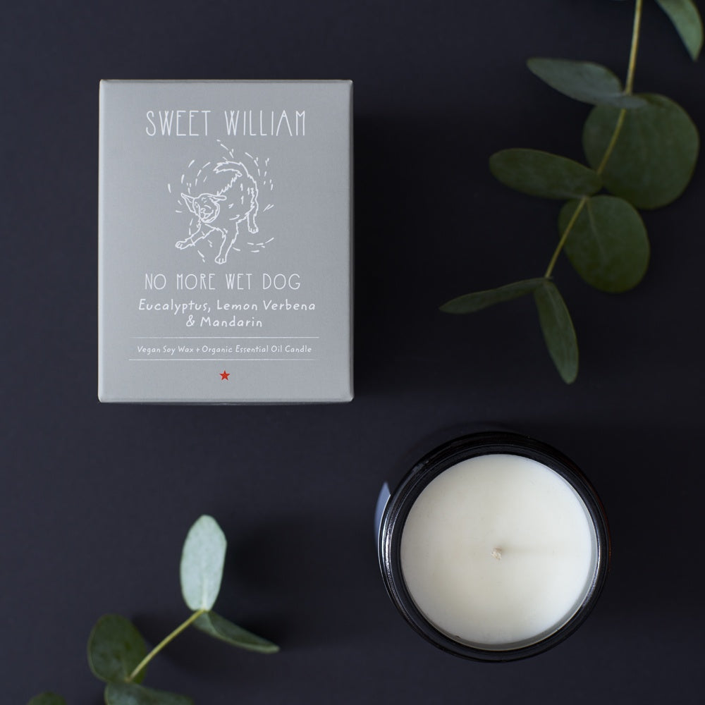 Sweet William 'No More Wet Dog' Organic Candle
