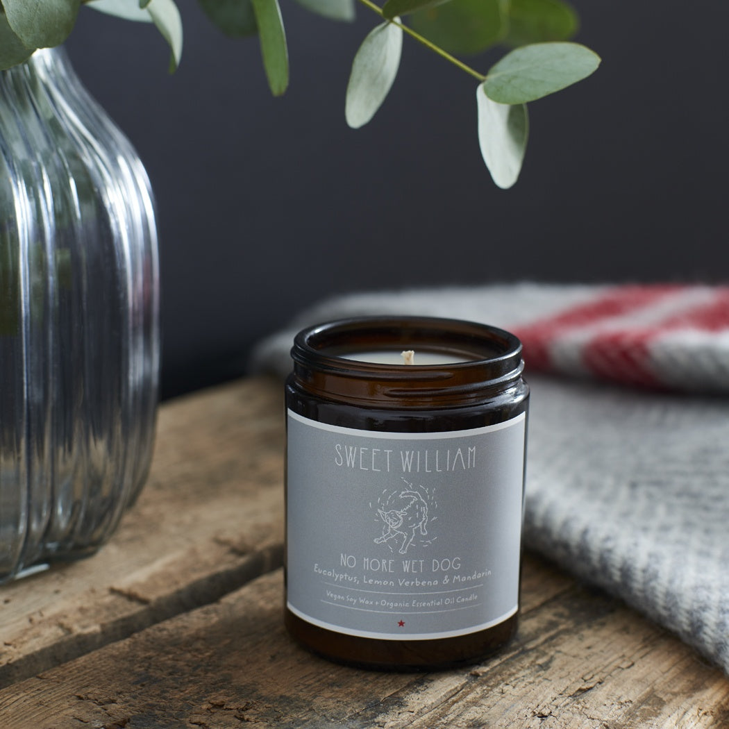 Sweet William 'No More Wet Dog' Organic Candle