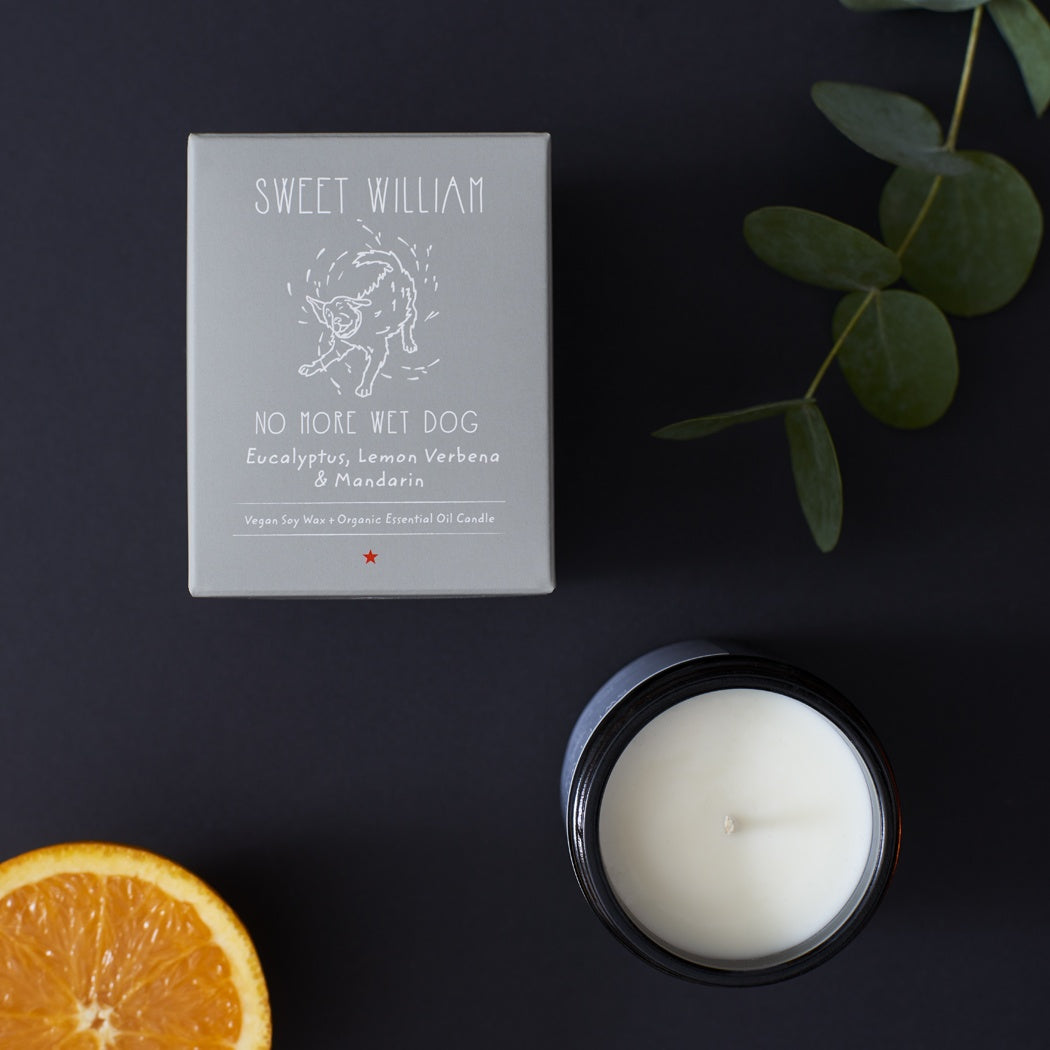 Sweet William 'No More Wet Dog' Organic Candle