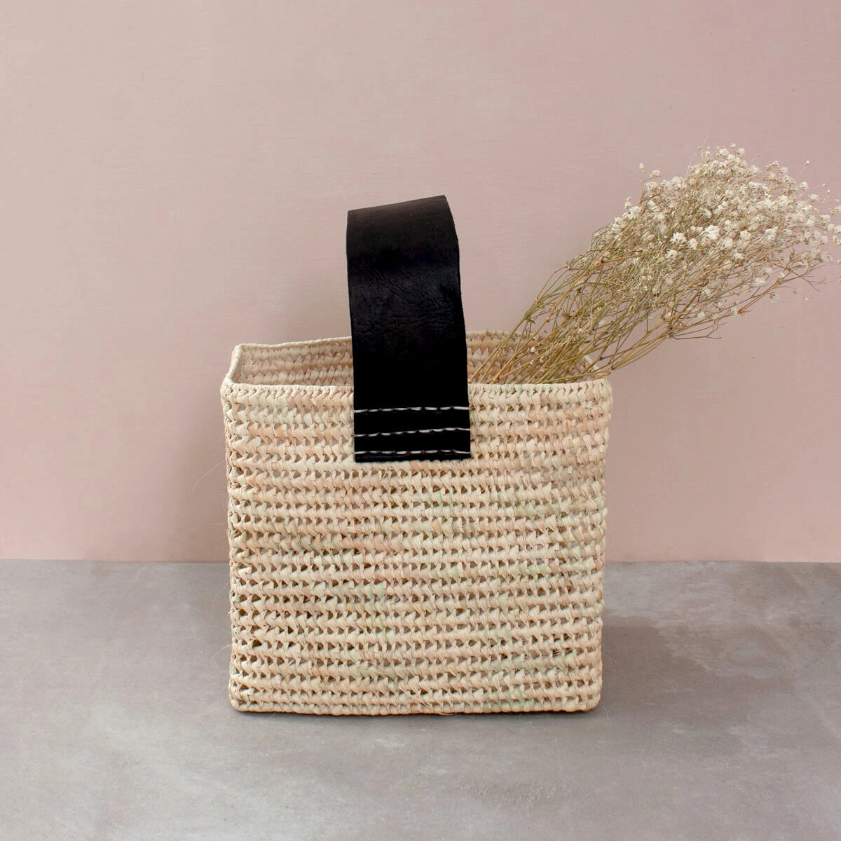 Tall Basket Bag