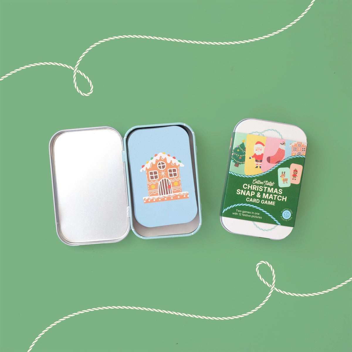 Christmas Snap & Match Card Game