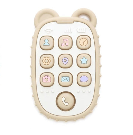 Silicone Phone Teething Ring