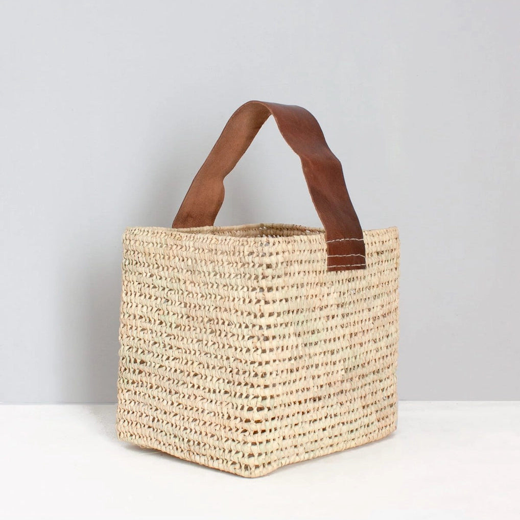 Tall Basket Bag
