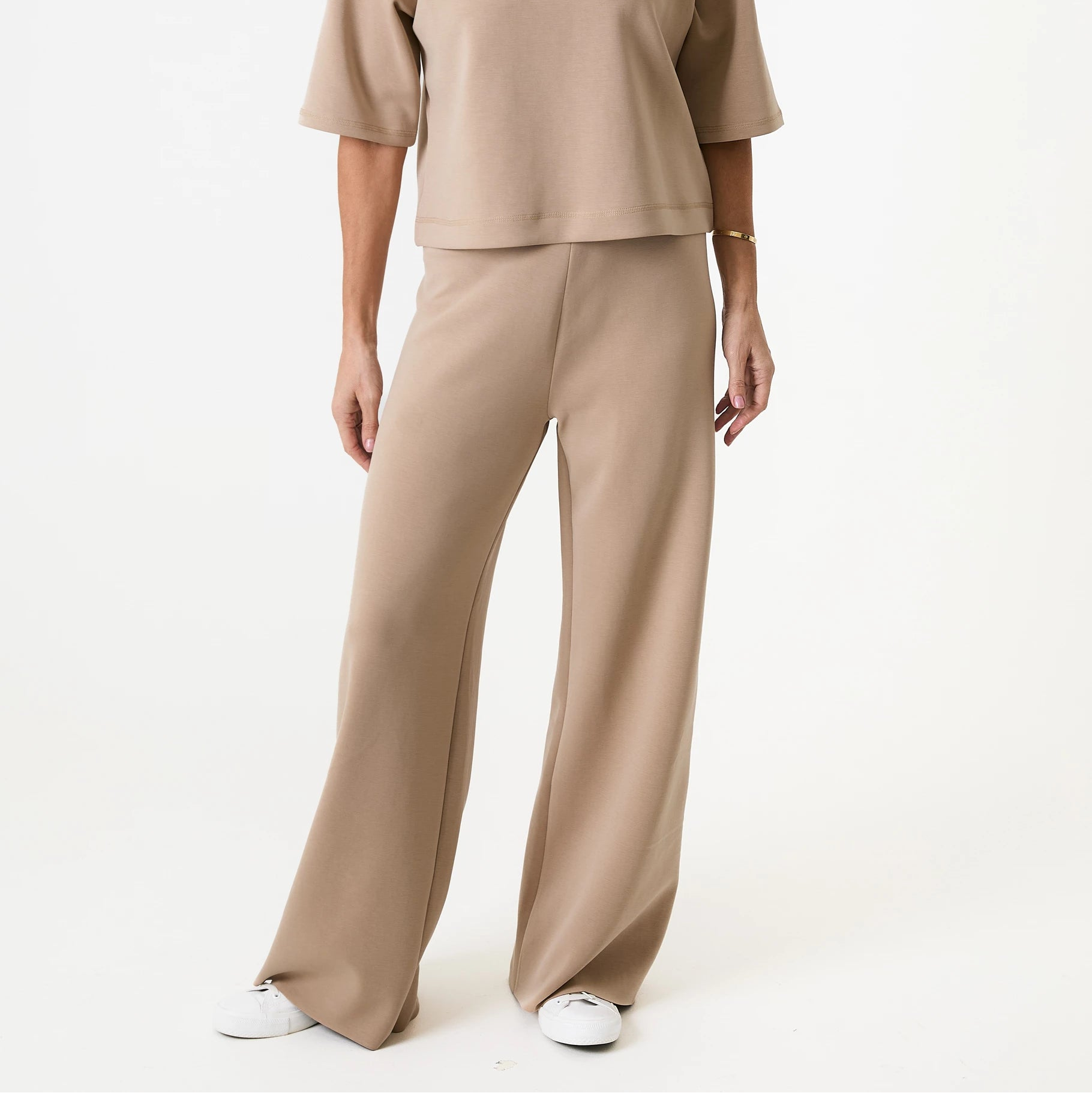 Luxe Jersey Straight Leg Trouser