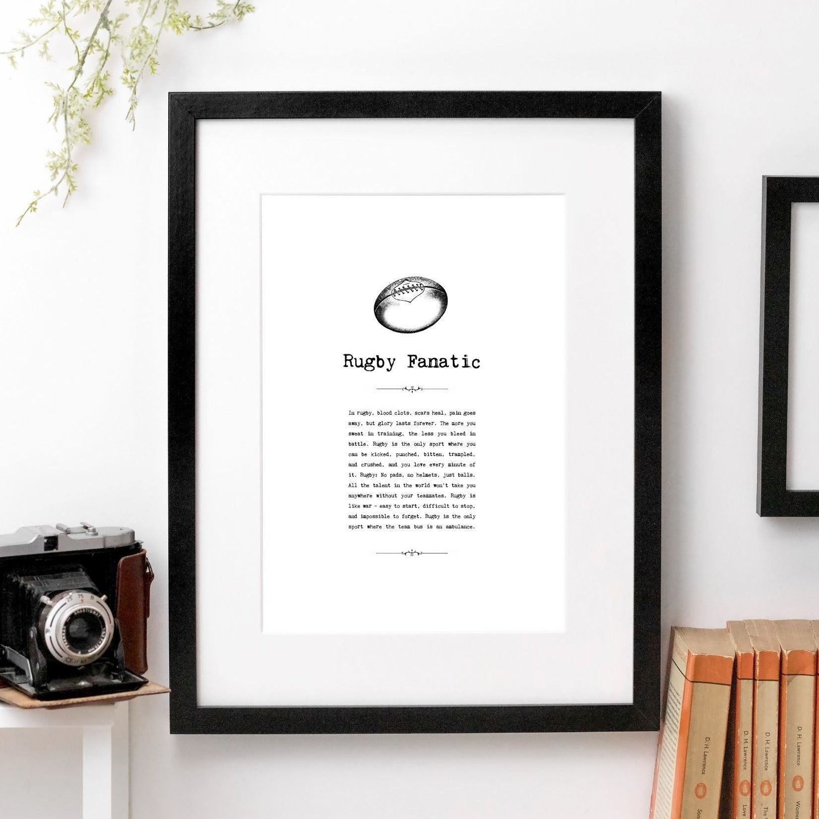 Coulson Macleod Mini A5 Vintage Words Print