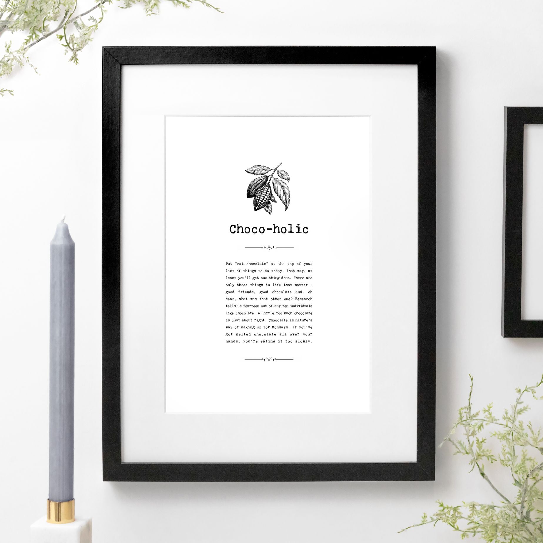 Coulson Macleod Mini A5 Vintage Words Print