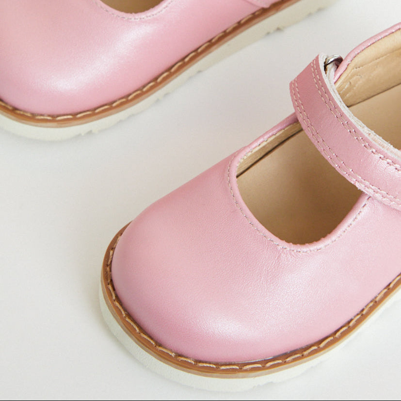 Aurora Pink Metallic Shoes