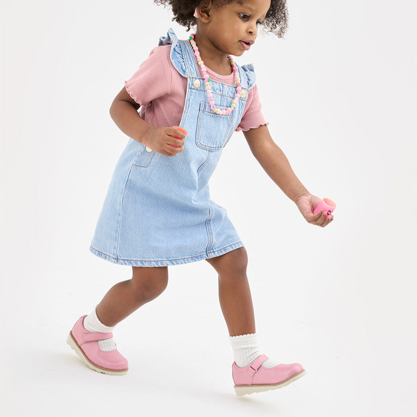 Aurora Pink Metallic Shoes