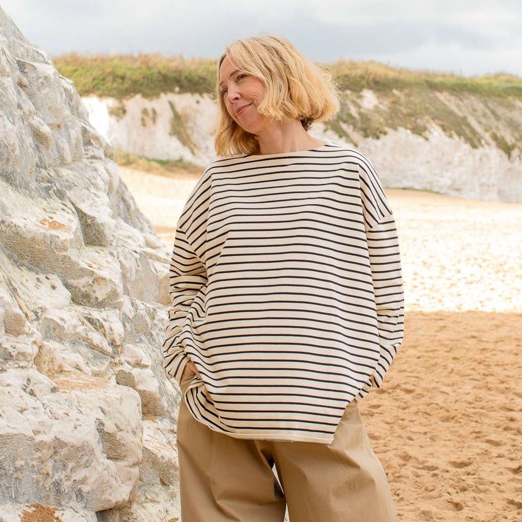 Chalk Bryony Stripe Top