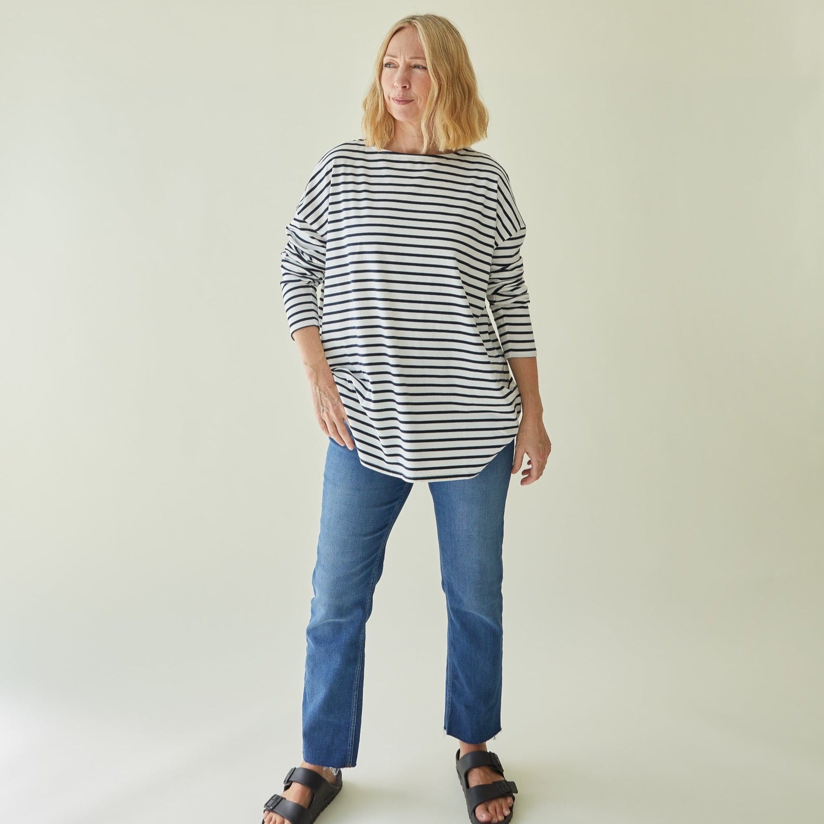 Chalk Clothing Striped Top