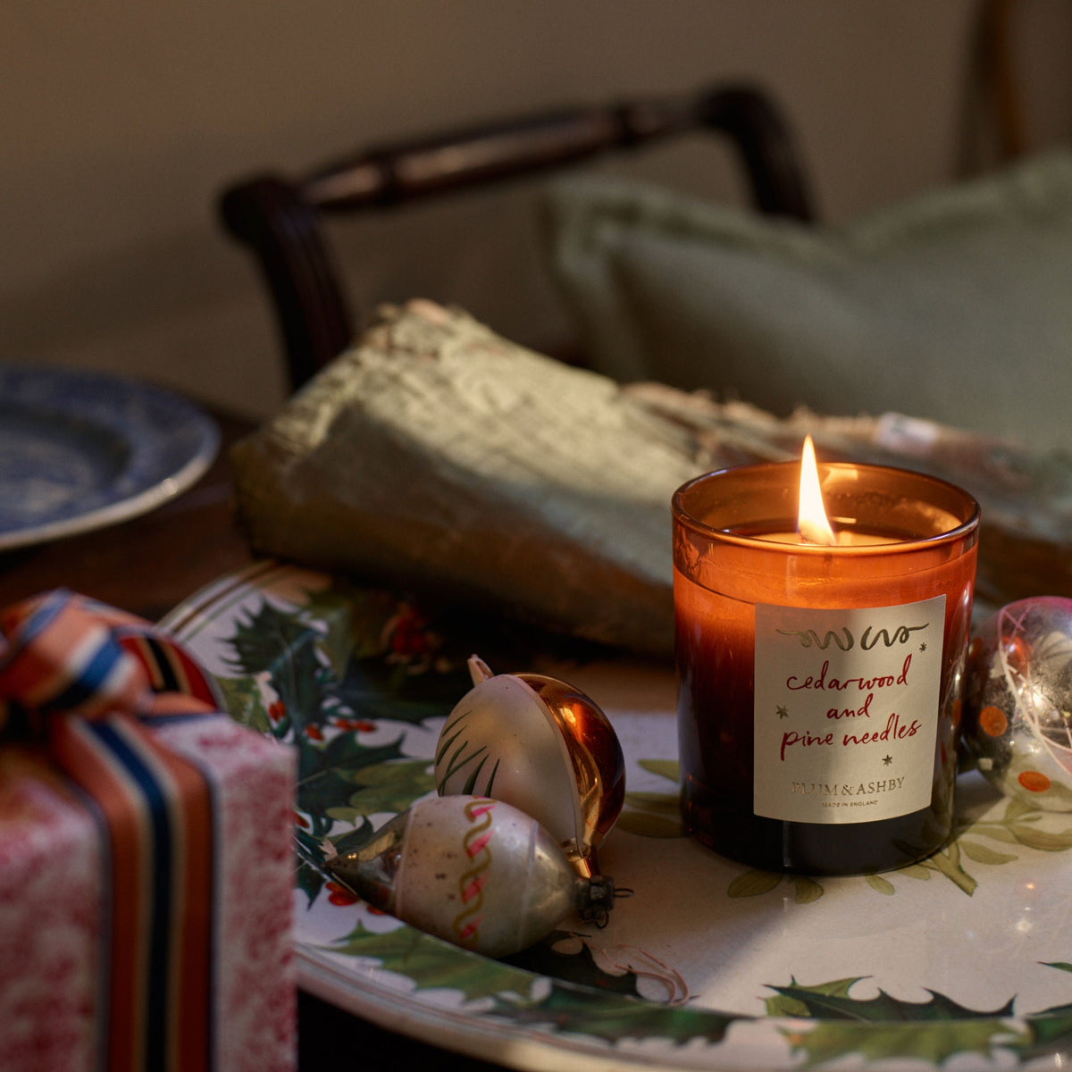 Plum & Ashby Cedarwood & Pine Needle Candle