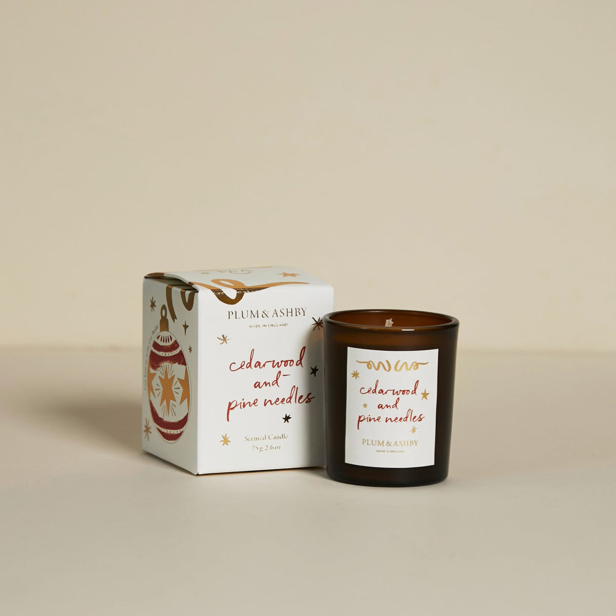 Plum & Ashby Cedarwood & Pine Needle Votive Candle