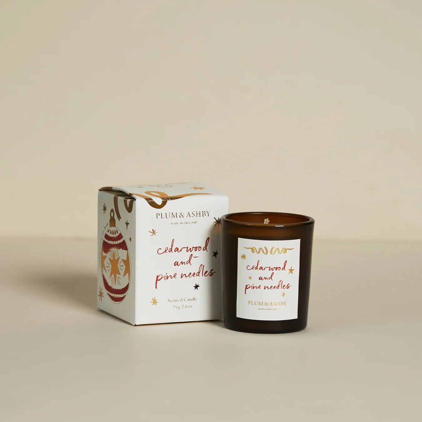 Plum & Ashby Cedarwood & Pine Needles Votive Candle