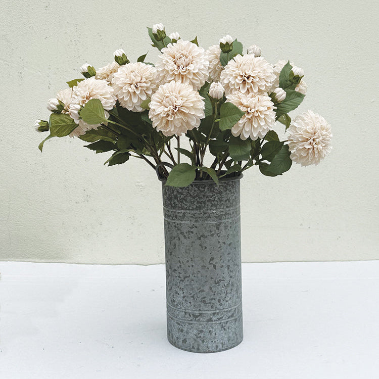 Silver Flower Bucket