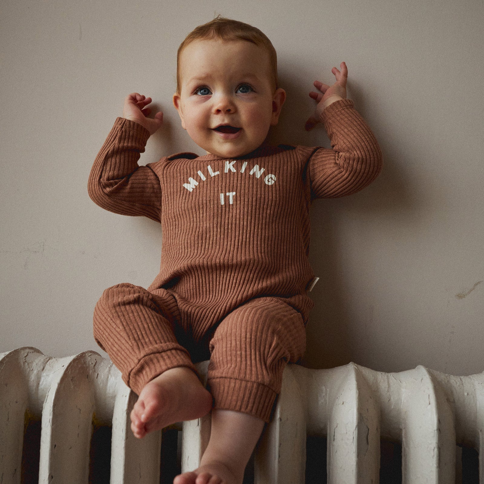 Milking It ® Long Sleeve Onesie