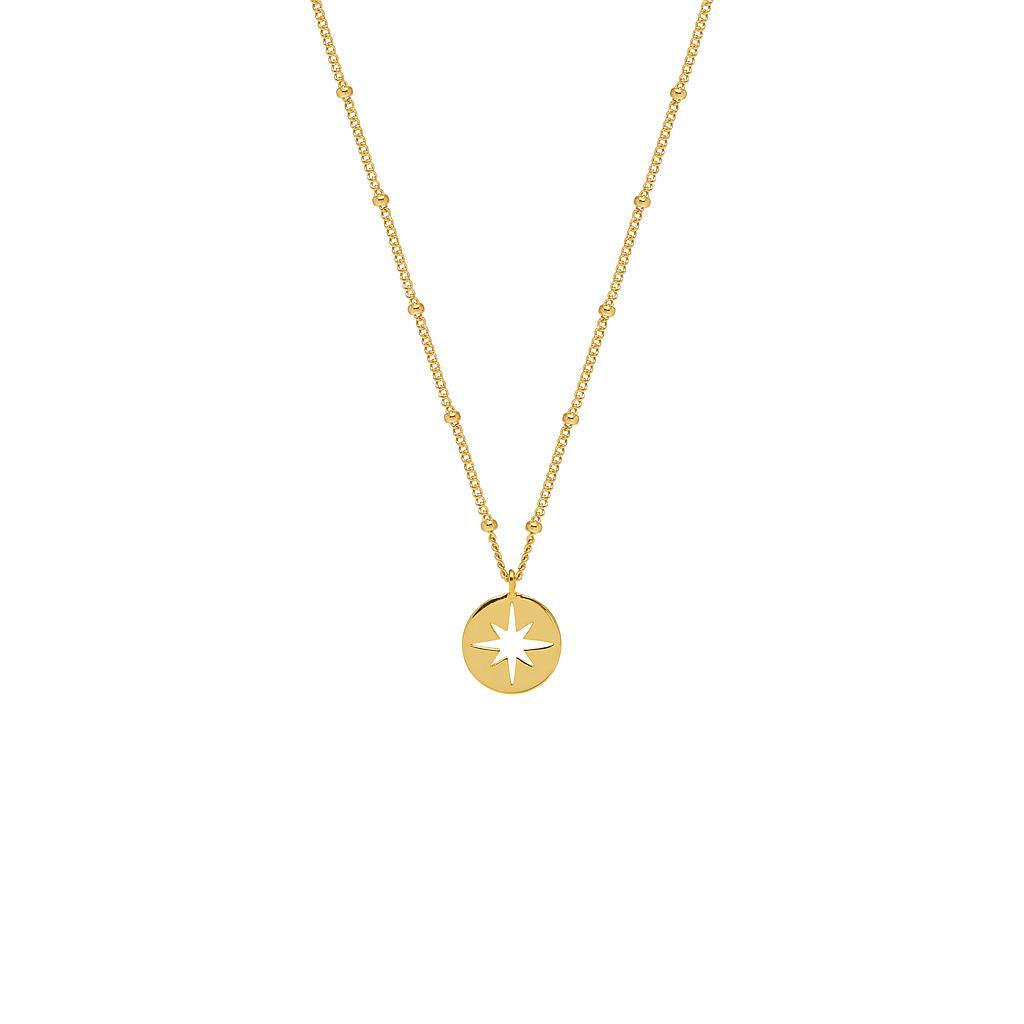 Starburst Disc 'Bright Star' Necklace