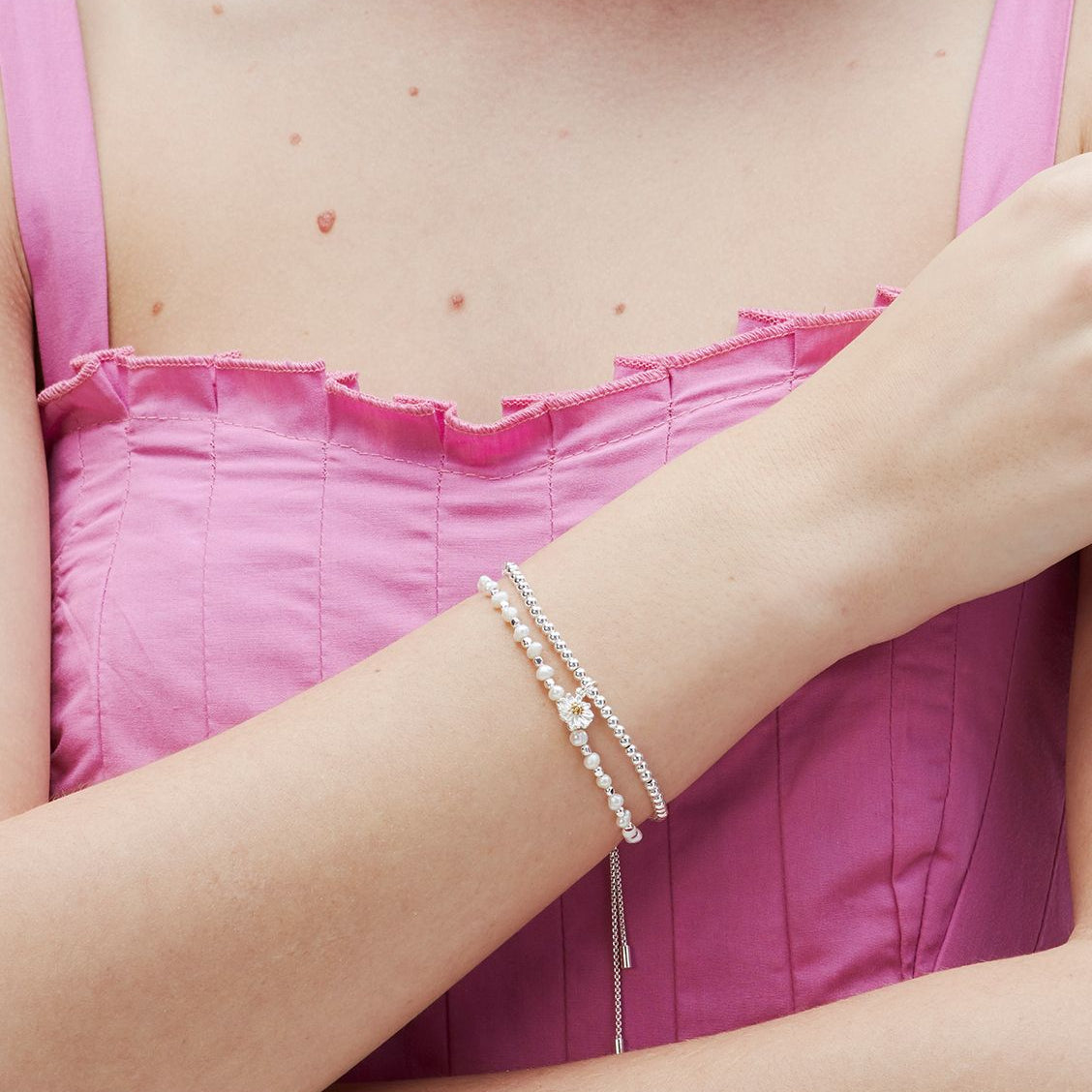 Sienna Wildflower Charm Bracelet